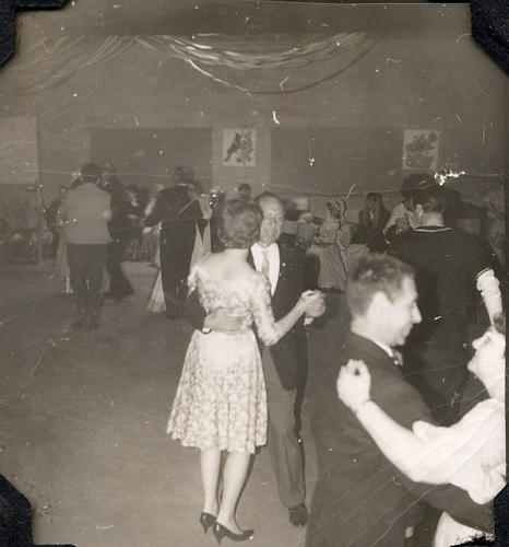 couples dancing at hall